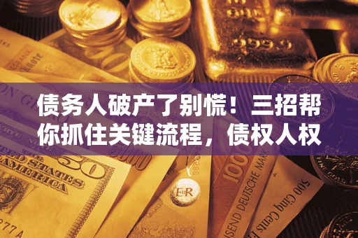 济南债务人破产了别慌！三招帮你抓住关键流程，债权人权益不再缩水